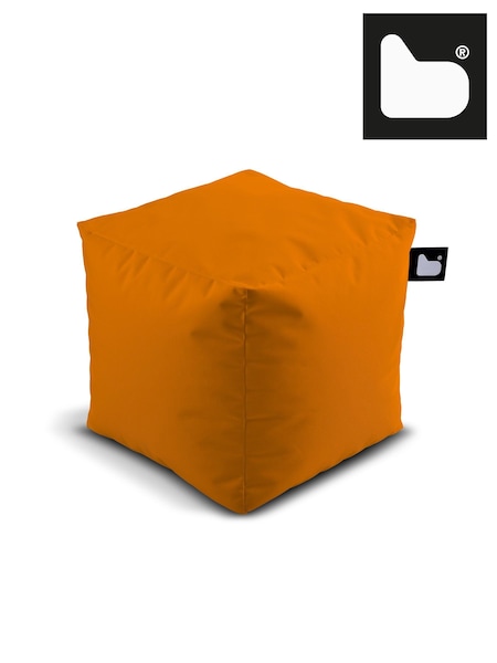Extreme Lounging Orange B Box Outdoor Garden Cube Bean Bag (N69242) | £40