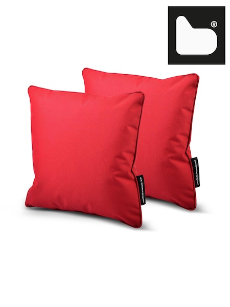 Extreme Lounging Red B Cushion Outdoor Garden Twin Pack (N69250) | £30