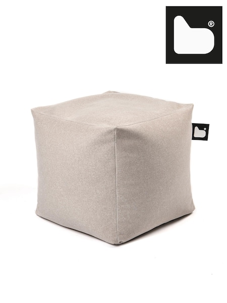 Extreme Lounging Stone B Box Brushed Faux Suede Cube Bean Bag (N69261) | £80