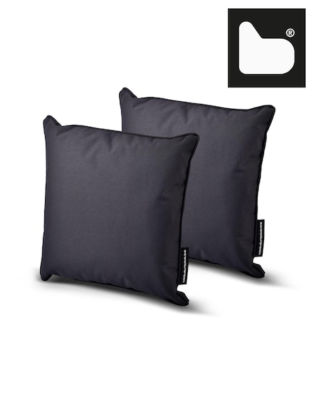 Extreme Lounging Grey B Cushion Outdoor Garden Twin Pack (N69263) | £30