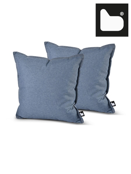 Extreme Lounging Light Denim B Cushion Outdoor Garden Twin Pack (N69271) | £40