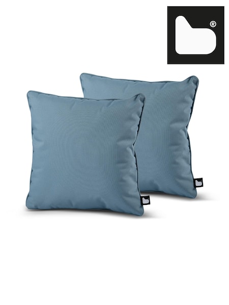 Extreme Lounging Sea Blue B Cushion Outdoor Garden Twin Pack (N69286) | £30