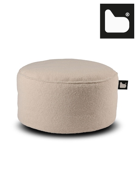 Extreme Lounging Ivory B Pouffe Teddy Indoor Bean Bag (N69297) | £70