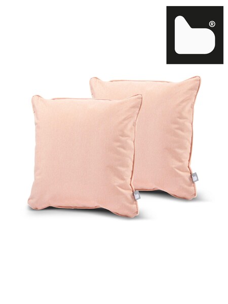 Extreme Lounging Pastel Orange B Cushion Outdoor Garden Twin Pack (N69300) | £40