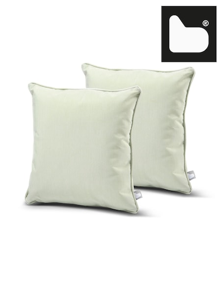 Extreme Lounging Pastel Green B Cushion Outdoor Garden Twin Pack (N69337) | £40
