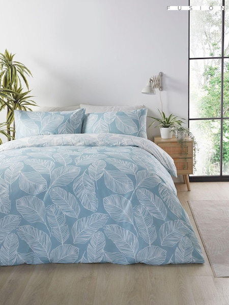 Fusion Duck Egg Matteo Reversible Duvet Cover Set (N70944) | £20 - £40