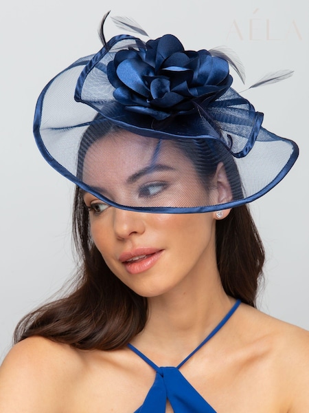 Aela Blush Pink Large Fascinator (N70970) | £30