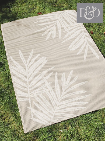 Dreams & Drapes Natural Tahiti UV Resistant Outdoor Rug (N71263) | £18