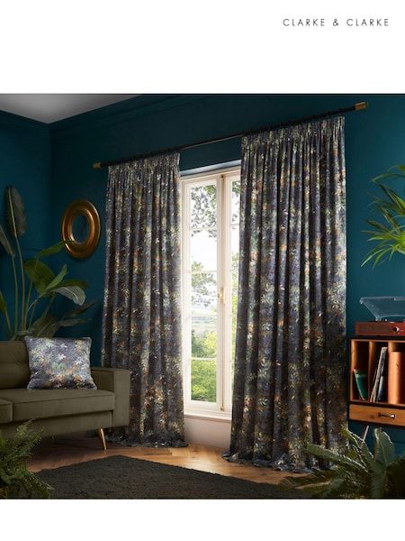 Clarke and Clarke Forest Congo Eyelet Curtain (N72551) | £100 - £220
