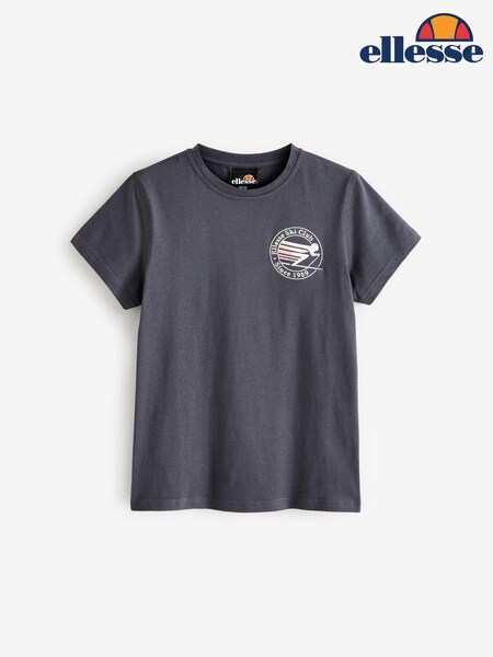 Ellesse Grey Cesana 100% Cotton T-Shirt (N73129) | £10