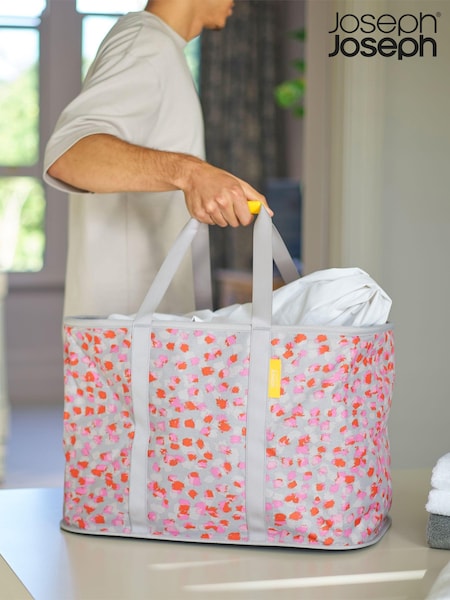 Joseph Joseph Pink Hold-All Max Large Collapsible 55L Laundry Basket (N73338) | £40