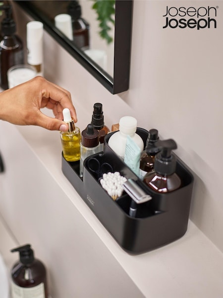 Joseph Joseph Black EasyStore Bathroom Caddy (N73364) | £28