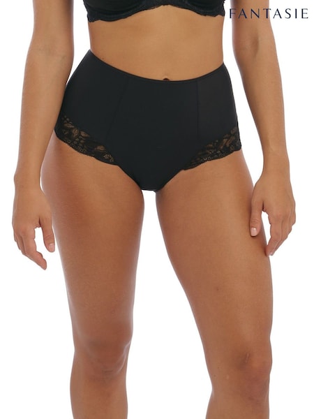 Fantasie Black High Waist Reflect Knickers (N73686) | £22