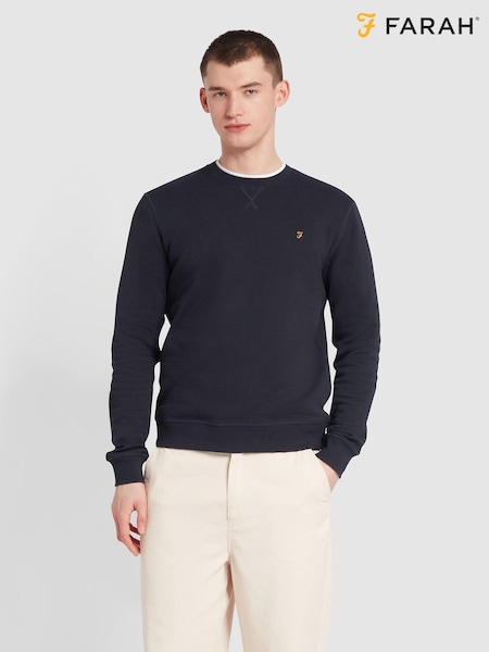 Farah Tim New Crew Neck Sweatshirt (N73936) | £65