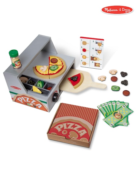 Melissa & Doug Natural Top And Bake Pizza Counter (N75022) | £50