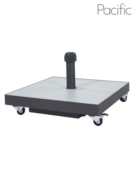 Pacific Grey Garden Ceramica 40KG Wheeled Parasol Base (N75243) | £150