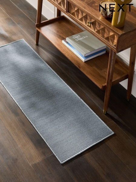 Grey Washable Runner (N75474) | £18