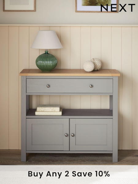 Grey Malvern Console Table (N76770) | £250