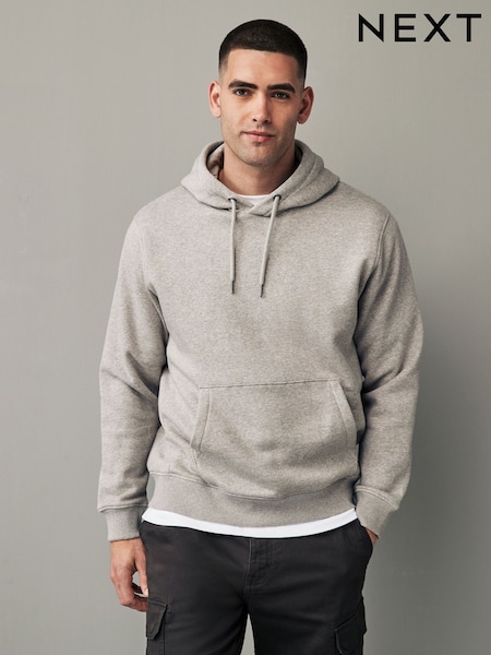 Neutral Regular Fit Rich Jersey Fabric Hoodie (N77916) | £30