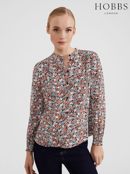 Hobbs Multi Brienna Blouse (N78103) | £69