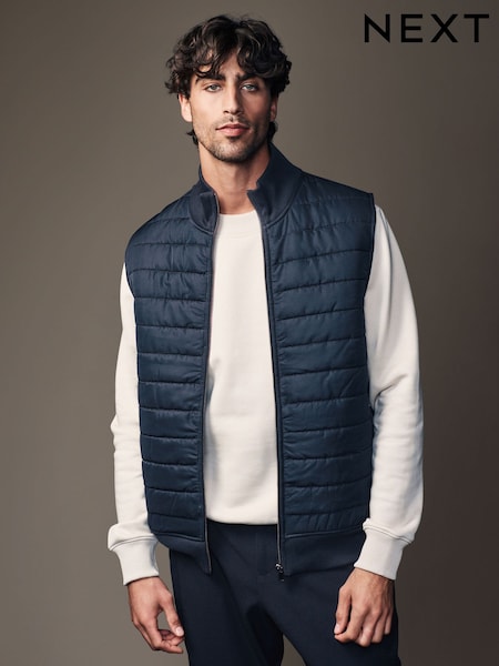 Navy Blue Hybrid Gilet (N78302) | £45