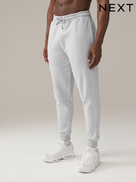 Grey Slim Fit Cotton Rich Jersey Joggers (N78318) | £28