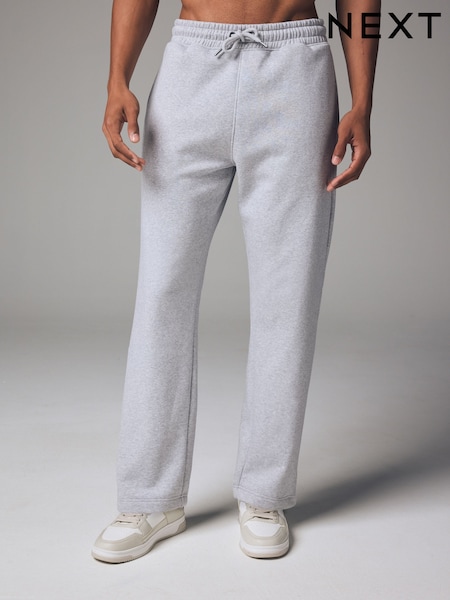 Grey Open Cotton Rich Jersey Joggers (N78329) | £28