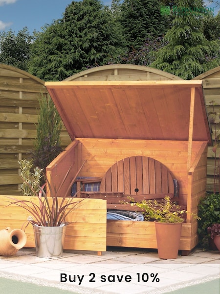 Rowlinson Honey Brown Garden Chest (N78732) | £270