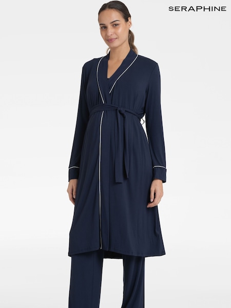 Seraphine Black Jersey Maternity Loungewear 3 Piece Set (N78784) | £89