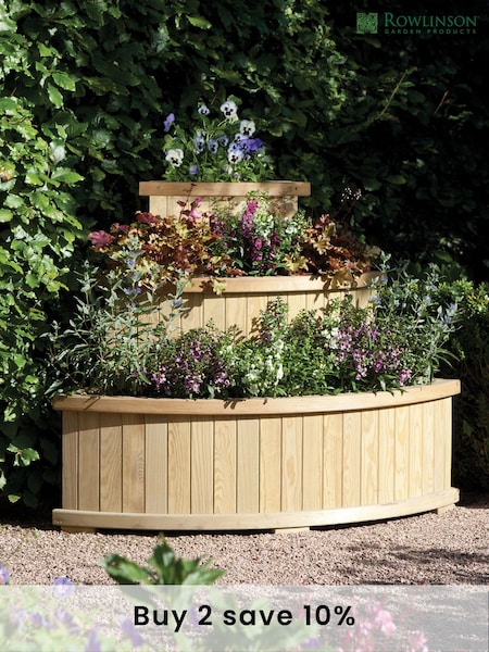 Rowlinson Natural Marberry Cascade Garden Planter (N78831) | £315