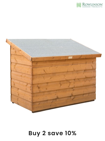 Rowlinson Honey Brown Garden Patio Chest (N78855) | £200