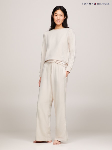 Tommy Hilfiger Cream Modal Joggers (N78902) | £75