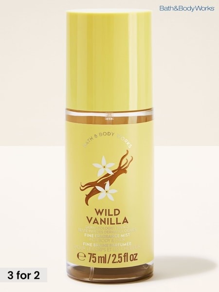Wild Vanilla - Bath & Body Works Travel Size Fine Fragrance Mist 75ml