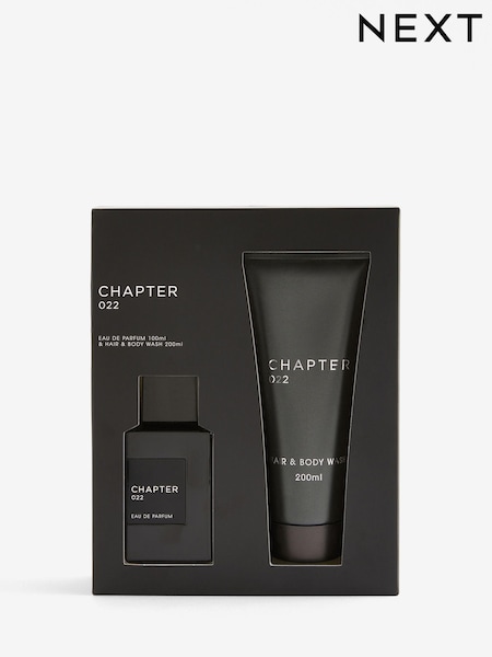 Chapter 022 100ml Eau de Parfum and 200ml Body Wash Gift Set (N79337) | £24