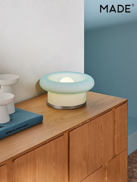 MADE.COM Blue Uriel Table Lamp (N90458) | £95