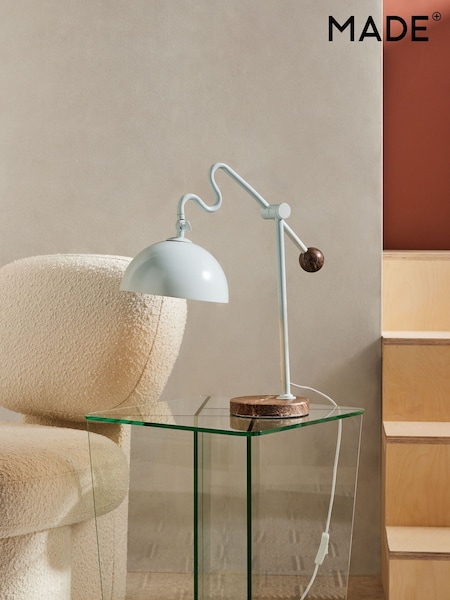 MADE.COM Blue Avery Table Lamp (N90459) | £89