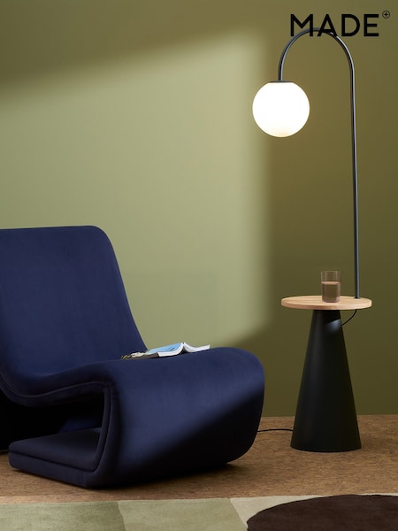 MADE.COM Black Vars Floor Light (N94729) | £299