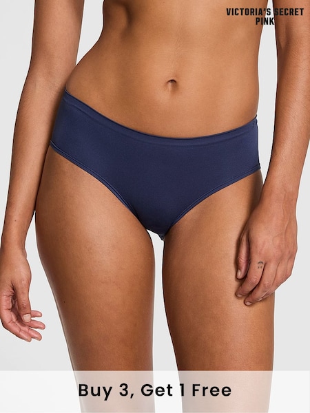 Victoria's Secret PINK Blue Midnight Navy Hipster Knickers (N95048) | £9