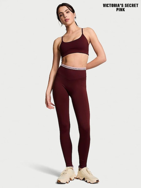 Victoria's Secret PINK Purple Rose Seamless Leggings (N95078) | £39