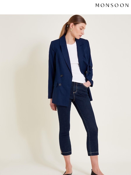 Monsoon Blue Idabella Crop Jeans (N95103) | £49