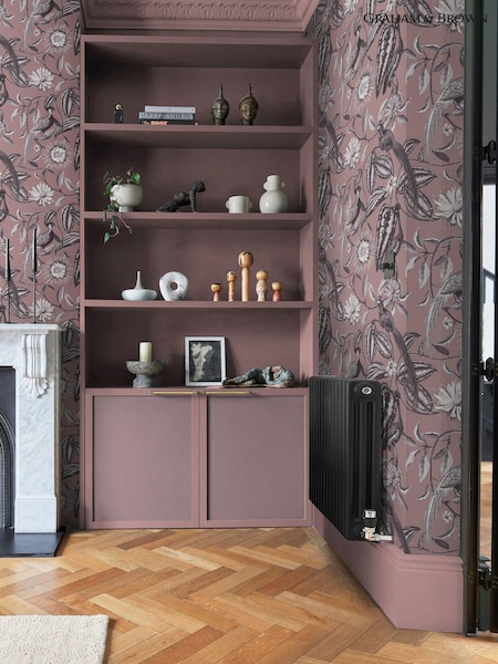 Graham & Brown Mulberry Amhersts Garden 10M Wallpaper (N95702) | £95