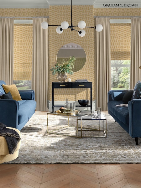 Graham & Brown Ochre Hopwood Cottage 10M Wallpaper (N95768) | £85
