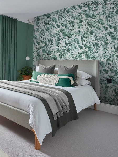 Graham & Brown Verdigris Arcane Garden 10M Wallpaper (N95773) | £95