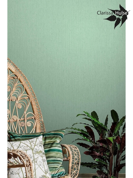 Clarissa Hulse Green Tisbury Verdigris 10M Wallpaper (N95808) | £70