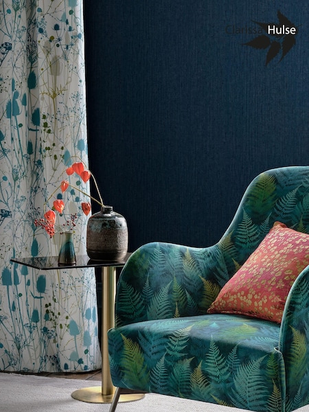 Clarissa Hulse French Navy Tisbury 10M Wallpaper (N95813) | £70