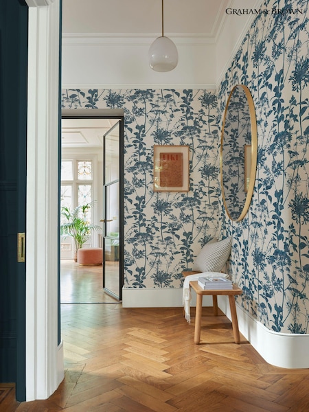 Graham & Brown Ink Esther 10M Wallpaper (N95819) | £95