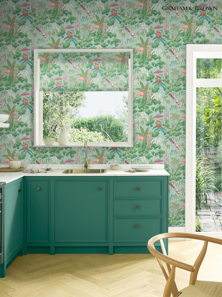 Graham & Brown Day Curious Canopy 10M Wallpaper (N95834) | £95