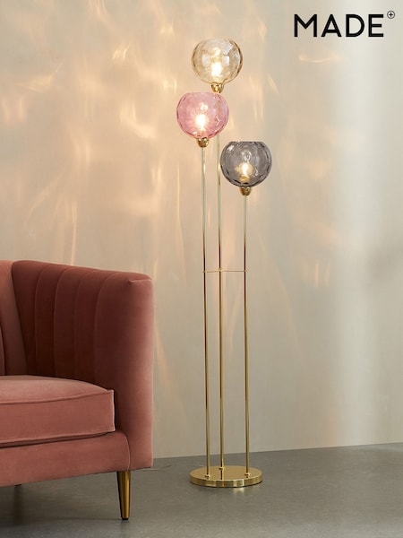 MADE.COM Pink Ilaria Floor Lamp (N96004) | £249