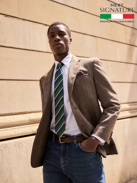 Stone Signature Nova Fides Wool Rich Textured Blazer (N96475) | £135