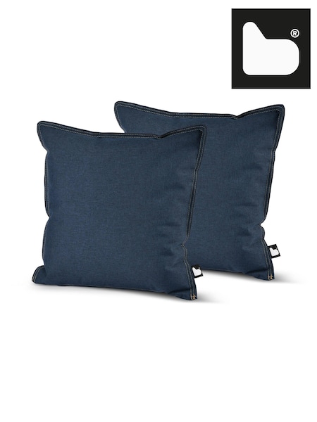 Extreme Lounging Dark Denim B Outdoor Garden Cushions 2 Pack (N96584) | £40